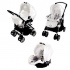 STROLLER TRIO Trilogy Diamond - Swarovski Baby Expert White