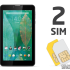 Продам 7” Дюймовый 4-х ядерный планшет c 2 сим картами