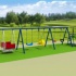 Детский игровой комплекс для большой компании купить ТроТро