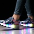Кроссовки на роликах LED