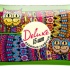 Оптовая продажа. Влажные салфетки Deluxe (15шт) Коты на зеле